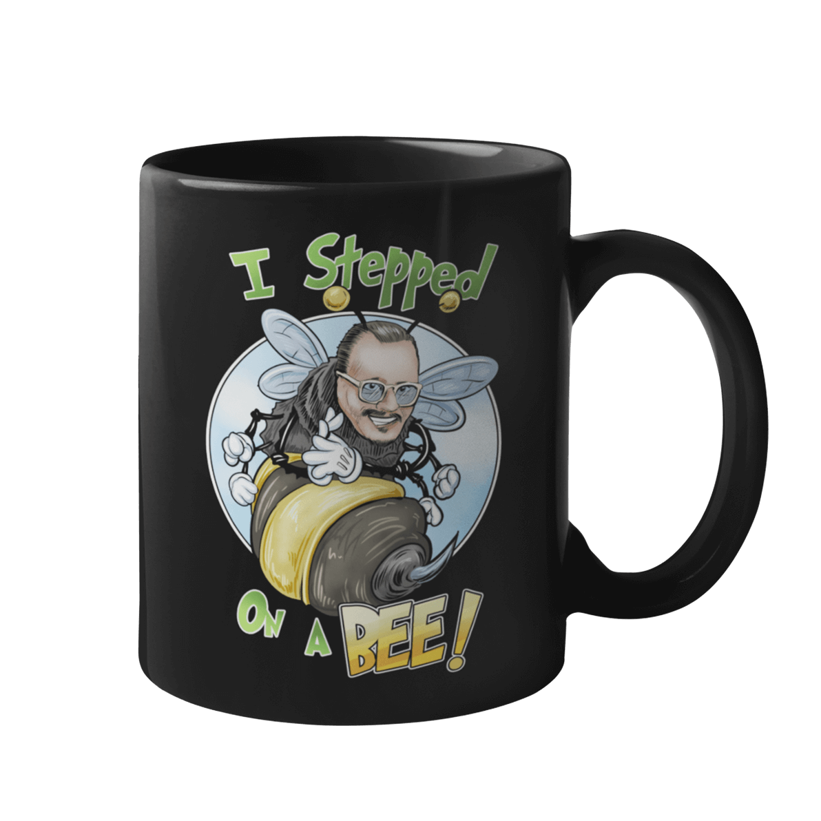 That-Umbrella-Guy-I-Stepped-on-a-Bee-Mug-BlackV2